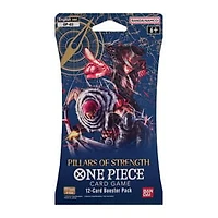One Piece Pillars Of Strength Card Game Booster Pack 12-Count