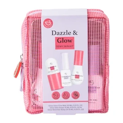 Dazzle & Glow Watermelon Scented Dewy Skin Kit 3-Pack