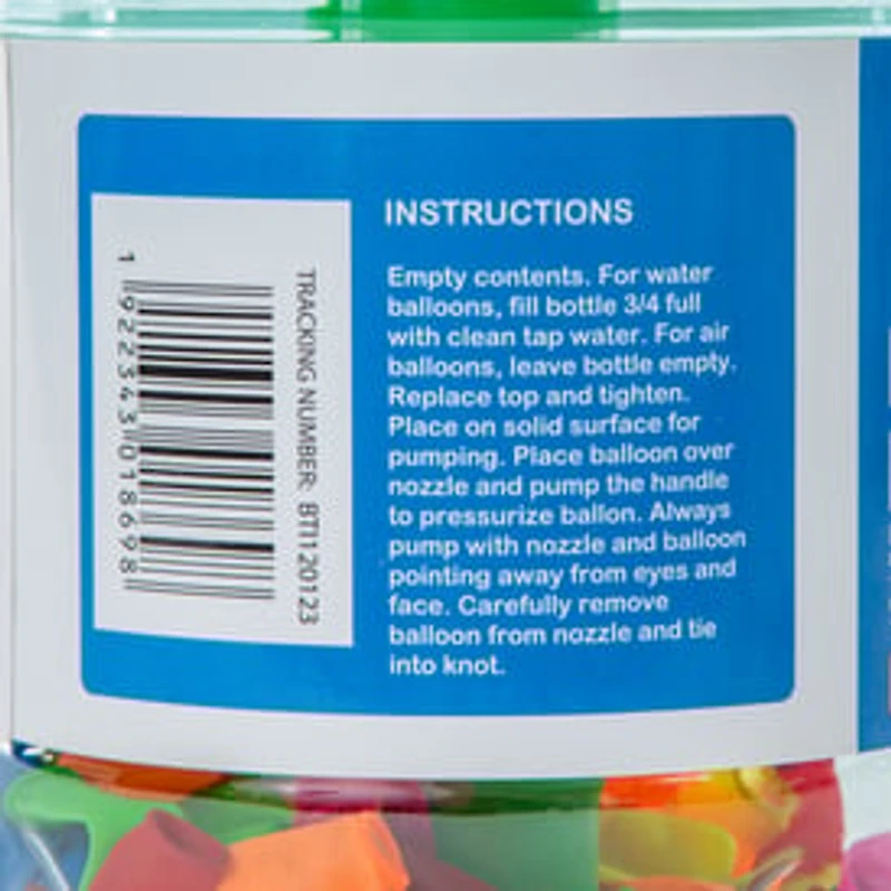 Balloon Pump With Balloons