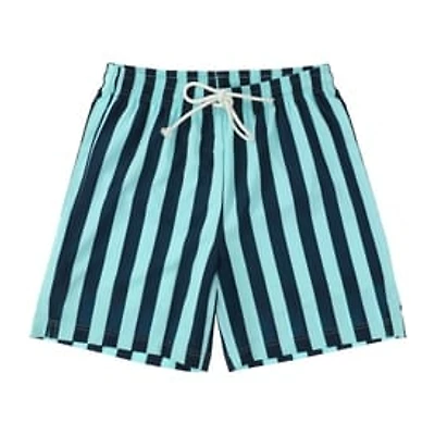 Young Mens Printed Swim Trunks