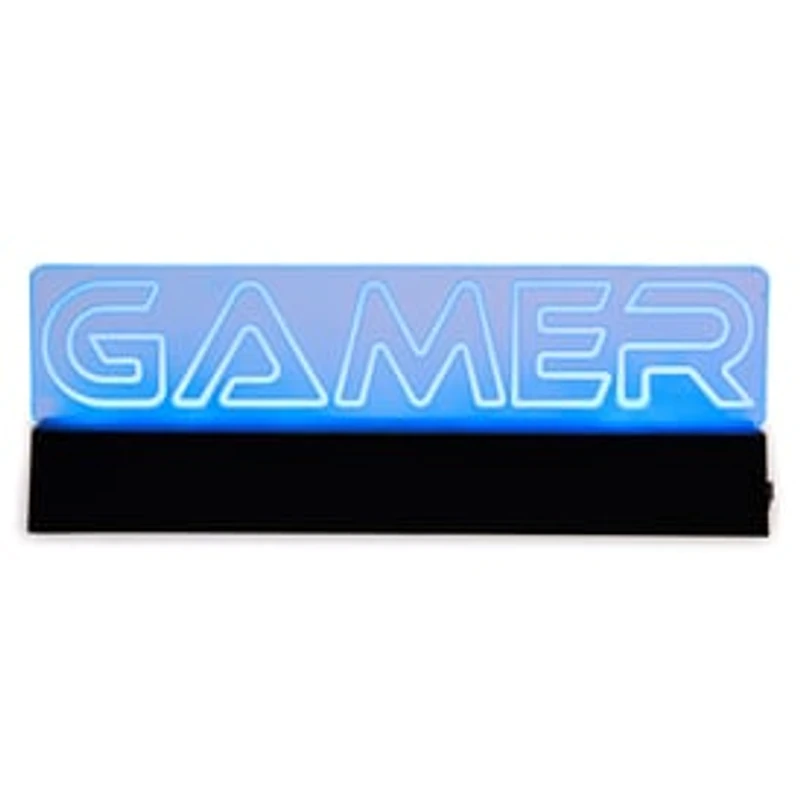 Gamer' LED Neon Light w/ Stand