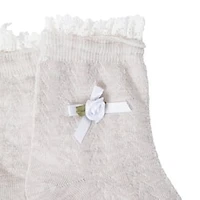 Frilly Ladies Crew Socks 1-Pair