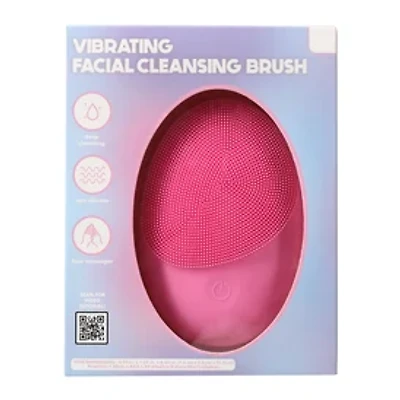 Silicone Vibrating Facial Cleansing Brush