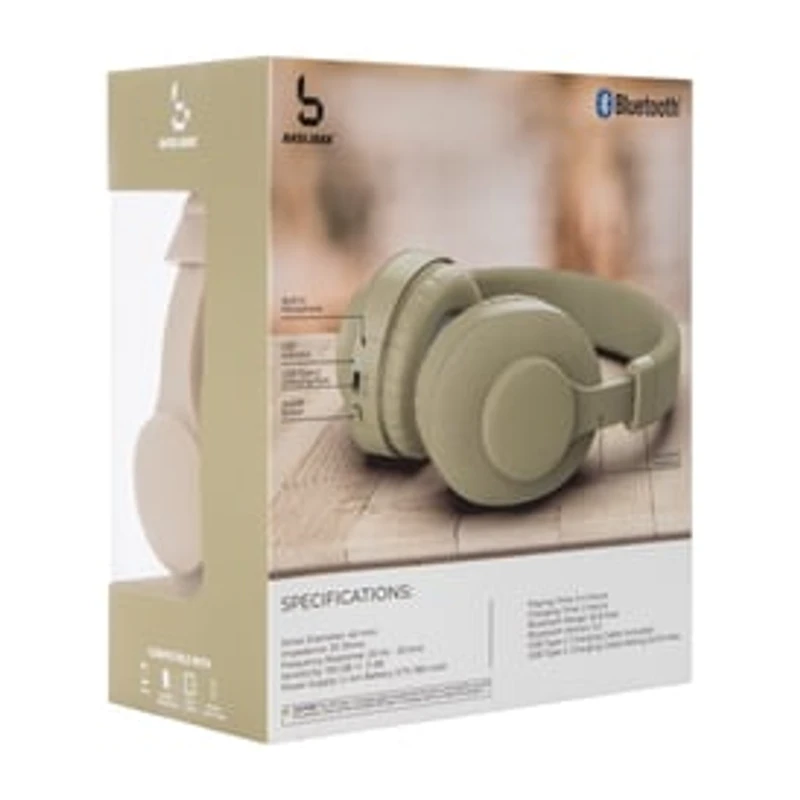 Bass Jaxx™ Iconic Wireless Bluetooth® Headphones