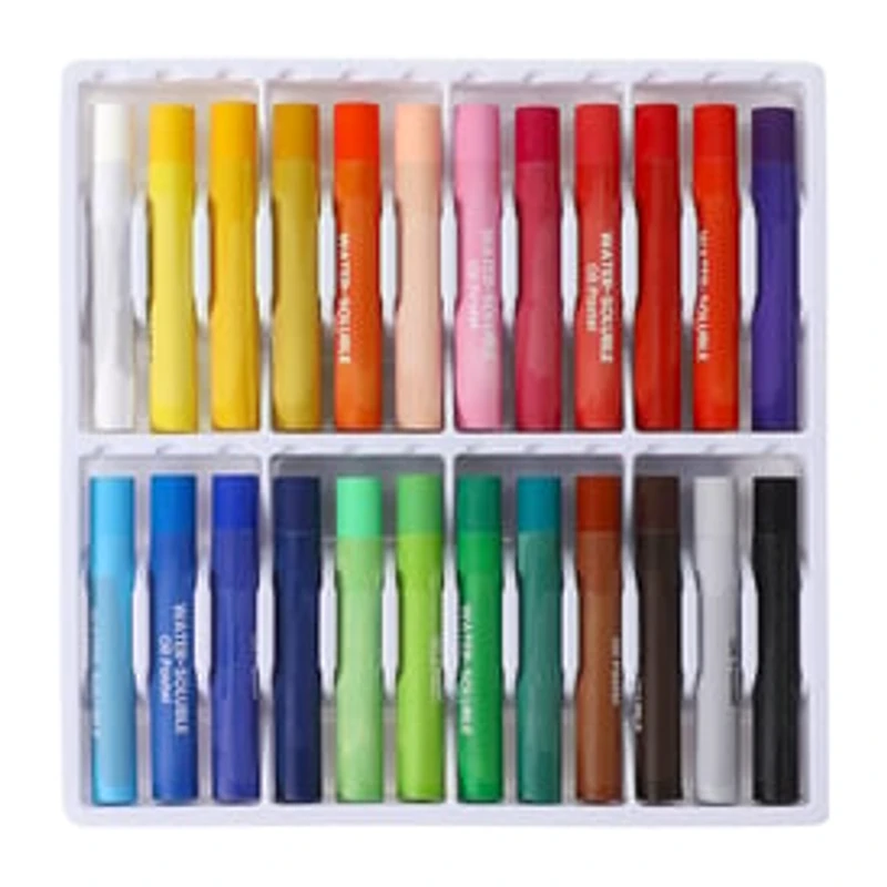 Water-Soluble Oil Pastel 24-Pack