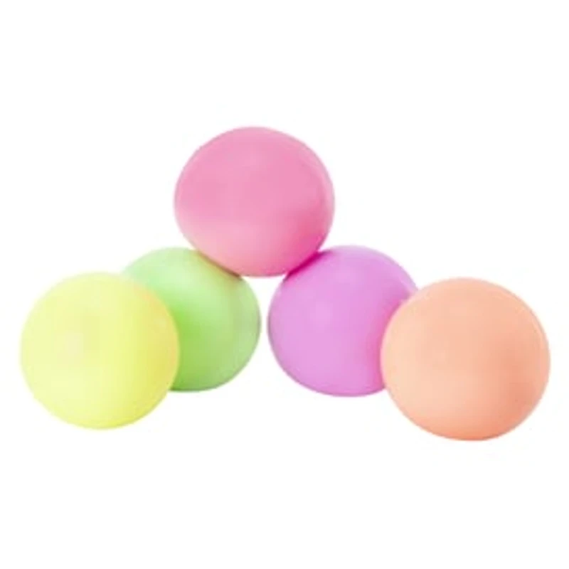 Stickeez Mini Squish Balls 5-Pack - Pastel