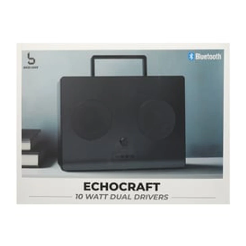 Bass Jaxx™ Echocraft Boombox 10W Dual Drivers Wireless Speaker