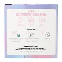 Butterfly Gua Sha Facial Stone 3in x