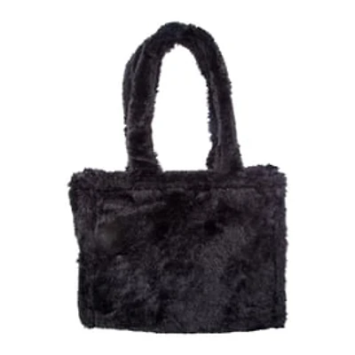 Faux Fur Mini Tote Bag