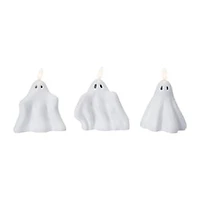Halloween Ghost LED Candles 3-Piece Set