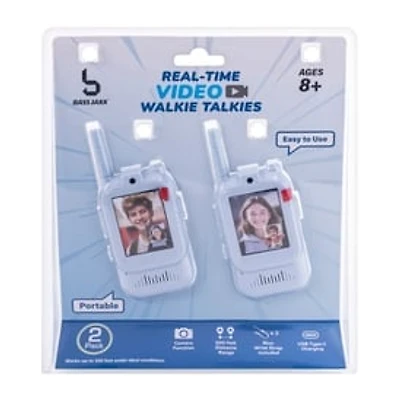 Bass Jaxx™ Real-Time Video Walkie Talkies 2-Pack