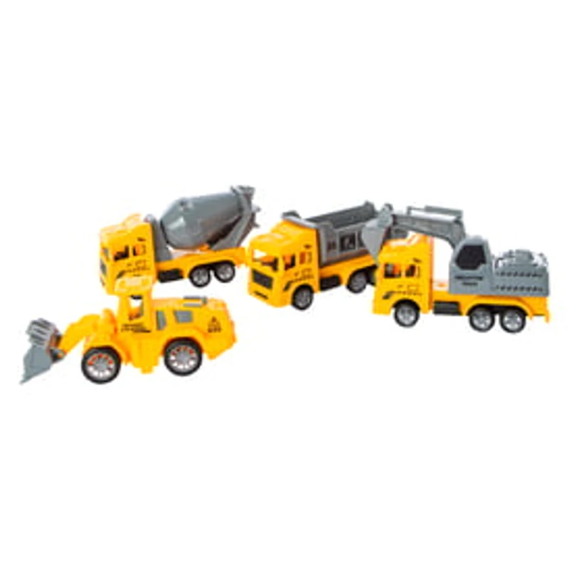 My City Streets Friction Vehicles 4-Pack