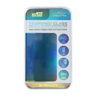 iPhone 16 Plus®/15 Plus® Digital Essentials™ Tempered Glass Privacy Screen Protector