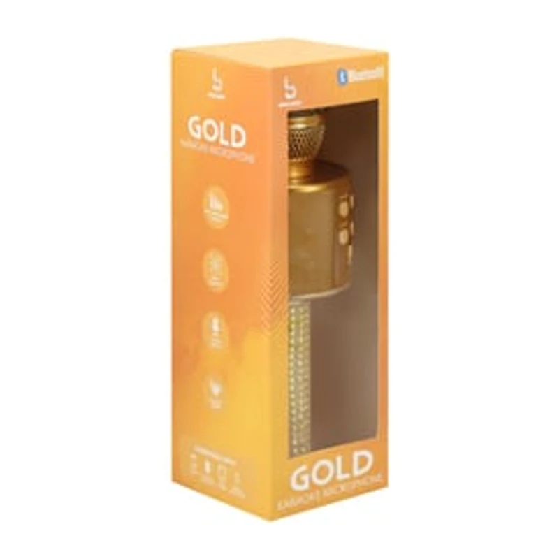 Gold Karaoke Microphone