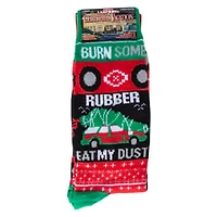 2-Pack Young Mens Holiday Movie Crew Socks - National Lampoon’S Christmas Vacation™