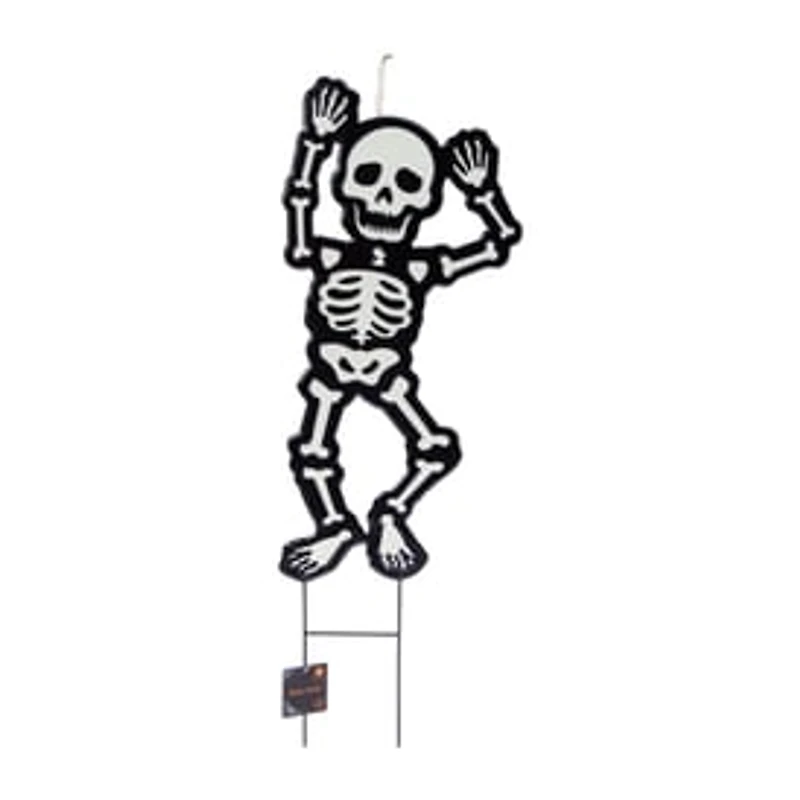 Halloween Skeleton Metal Stake