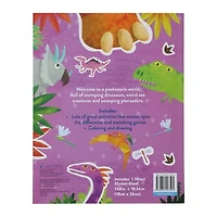Dinosaur Activity Book With Puffy Stickers