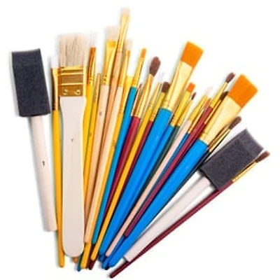 Mixed Media Paintbrushes 25-Count