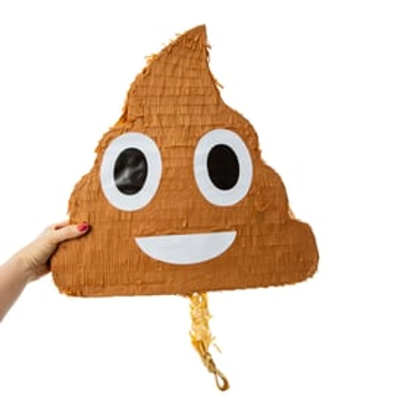 Poop Emoji Pinata 18in