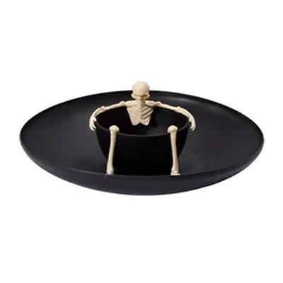 Halloween Skeleton Chip And Dip Tray