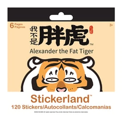 Stickerland™ Book With 120 Stickers