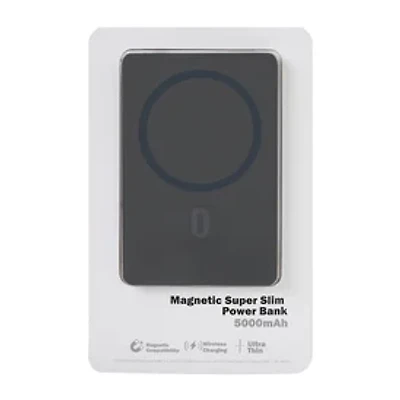 Magnetic Super Slim Power Bank 5000mAh