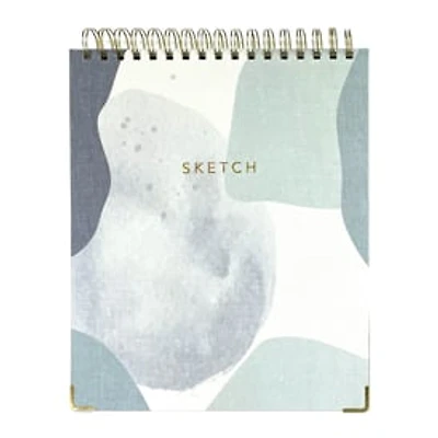 Twin Wire Spiral Bound Linen Sketchbook
