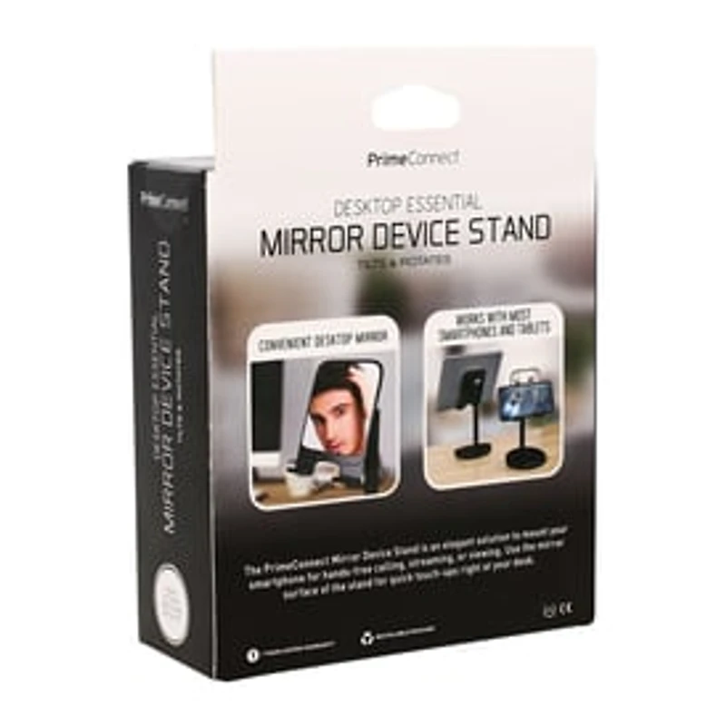 Desktop Tablet/Phone Stand With Vanity Mirror