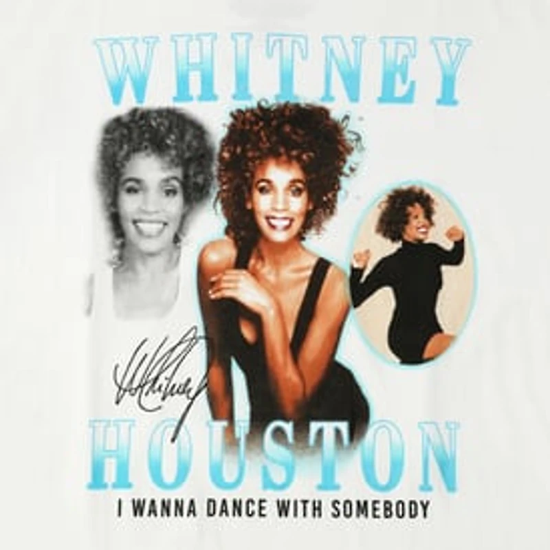 Whitney Houston 'I Wanna Dance With Somebody' Graphic Tee