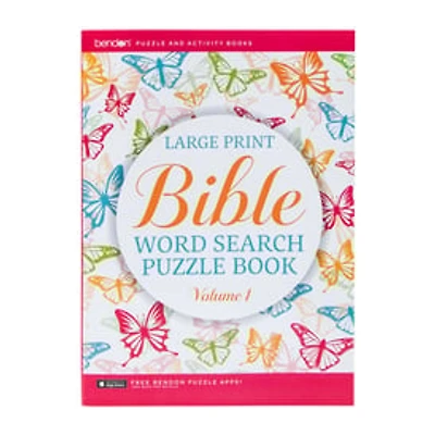 Large Print Bible Word Search Puzzle Book Vol 1