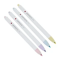 Zebra Clickart Retractable Felt Tip Pen 4-Pack