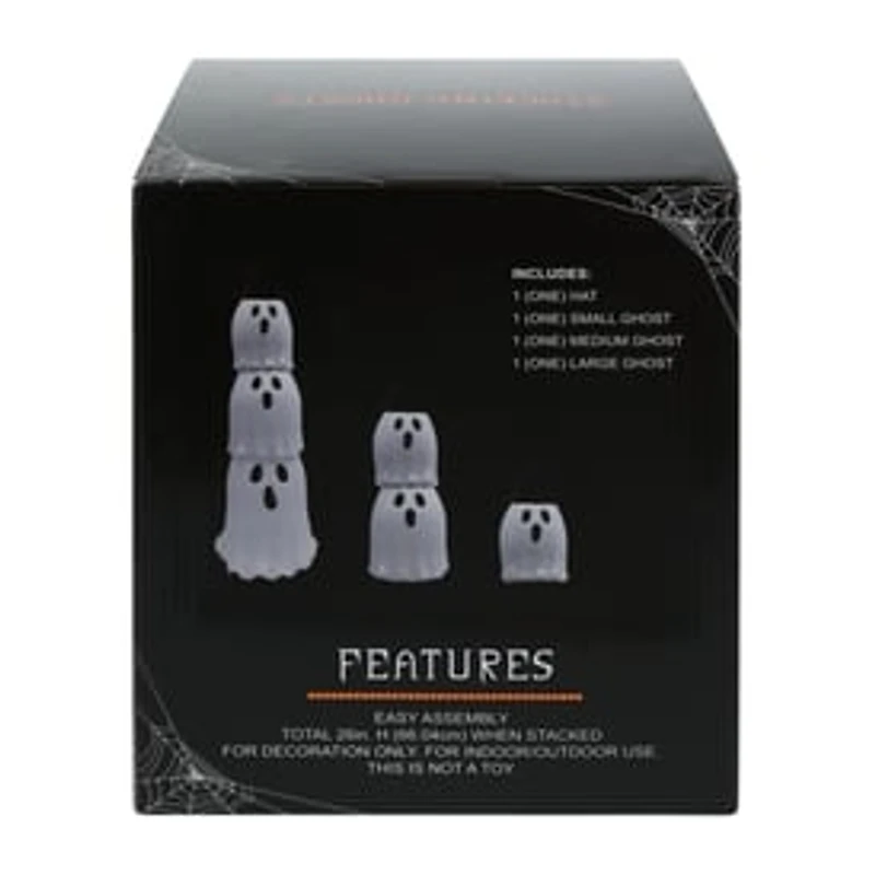 Halloween Stacking Ghosts 3-Pack