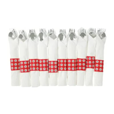 Rolled Cutlery Set 10-Count