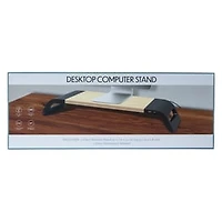 Desktop Computer Monitor Stand With Charging Ports 21in x 7.6in