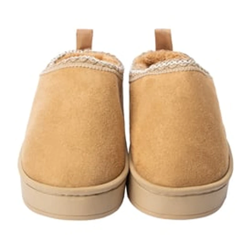 Suede Stitched Platform Shoes