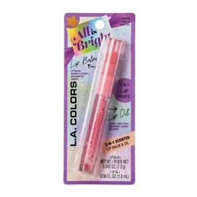 L.A. Colors® 2-in-1 Scented Lip Balm & Oil