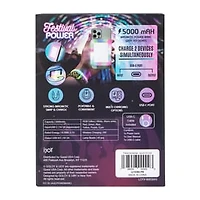 Festival Power Magnetic Bank With LED Lights 5000MAh