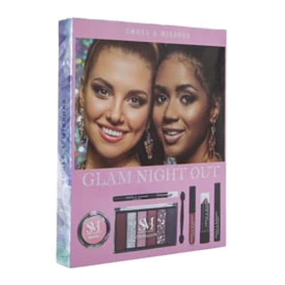 Smoke & Mirrors Glam Night Out Makeup Kit 7-Piece