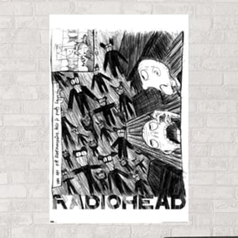 Radiohead Poster 22.37in x 34in