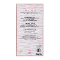 Gina Beauty™ Makeup Brush Set 4-Count - Pink