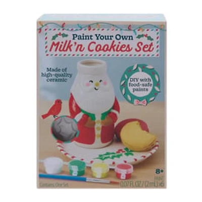 Paint Your Own Milk'n Cookies Set