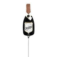 Cheers Champagne Bottle Stick Balloon 14in