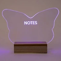 LED Dry Erase Memo Board 8.86in x 7in