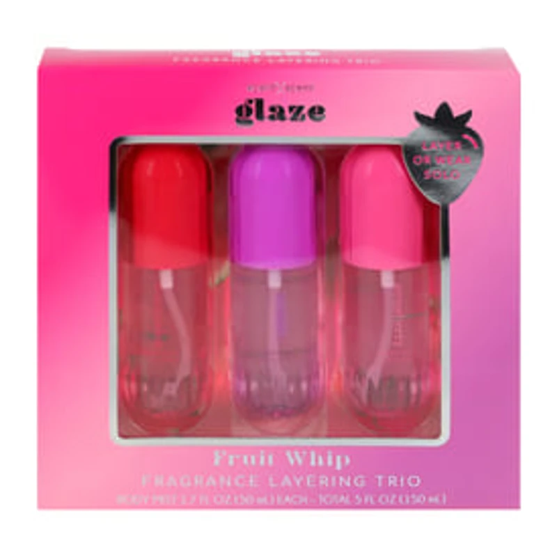 Glaze Fruit Whip Fragrance Layering Trio Set