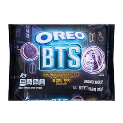 Oreo BTS Brown Sugar Pancake Flavor Creme Sandwich Cookies 10.6oz