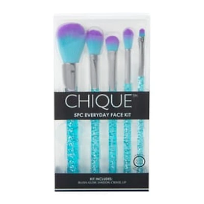 Chique™ Everyday Makeup Brush Kit 5-Piece