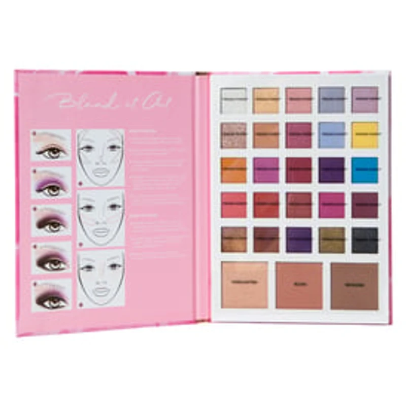 Profusion Beauty Book Eye & Face Palette 28-Piece Set