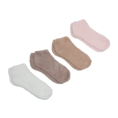 Cozy Ankle Socks 4-Pack