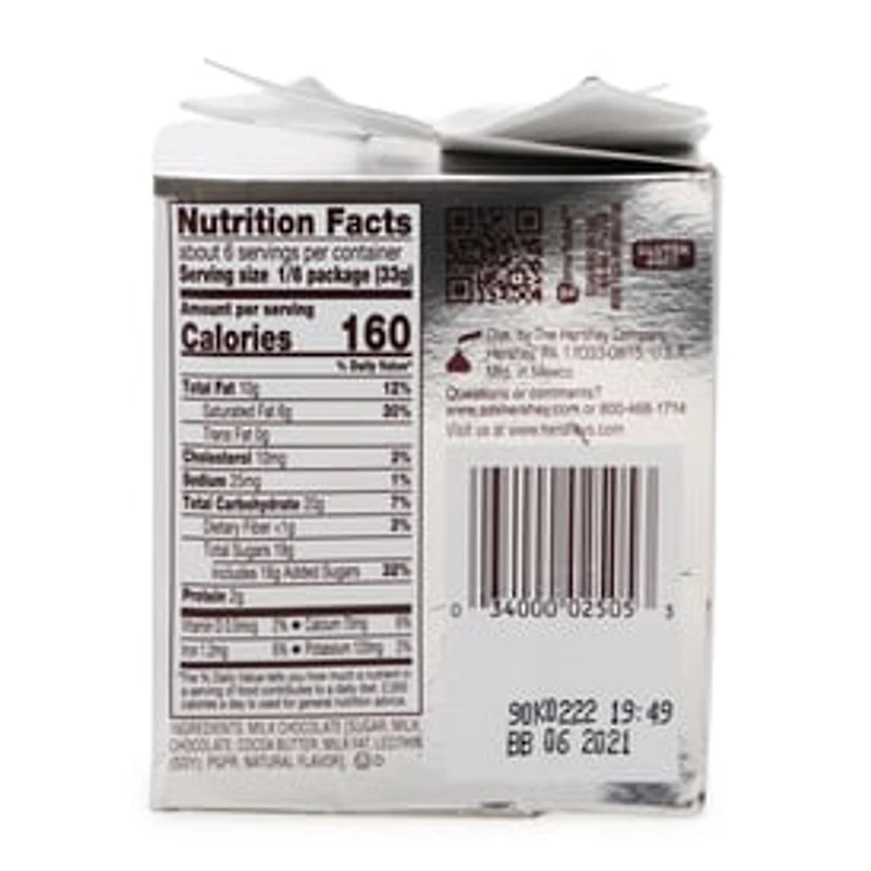Giant Hershey's Kisses® Solid Milk Chocolate Kiss 7oz