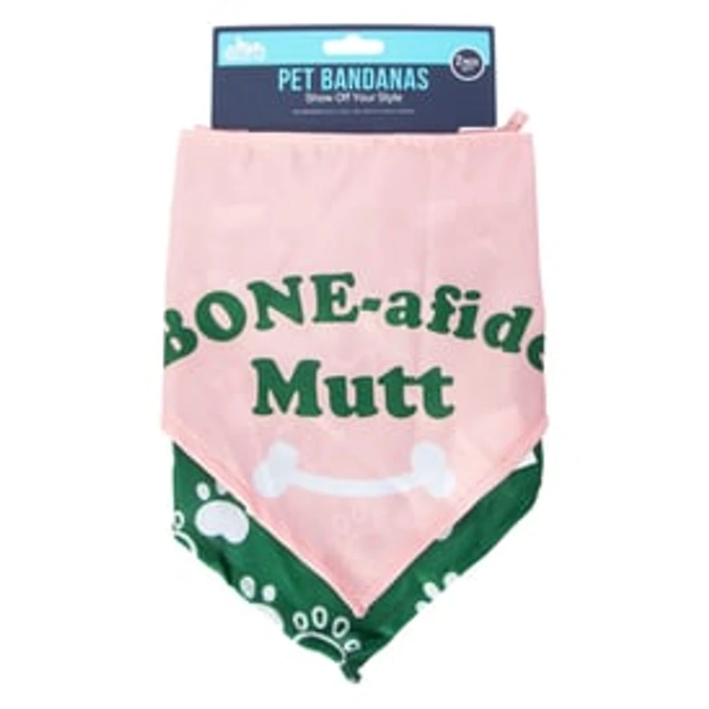 Printed Pet Bandanas 2-Pack
